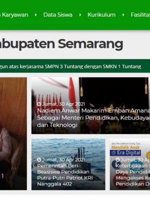 Bangun Website SMPN 3 Tuntang
