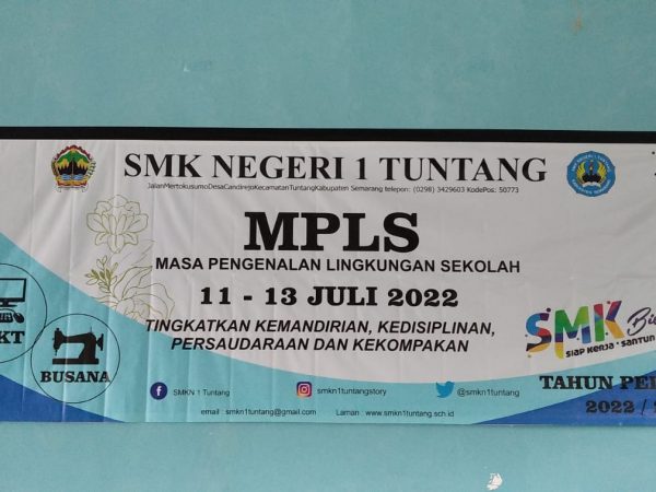 SMKN Satu Atap Tuntang Selenggarakan MPLS dan Pendidikan Karakter Kedisiplinan