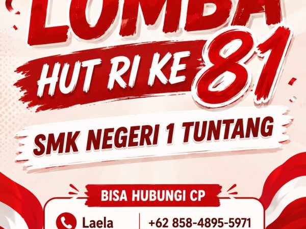 OSIS SMKN 1 Tuntang Meriahkan HUT RI ke 81